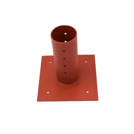 ADJUSTABLE ROUND POLE BRACKET – 110mm